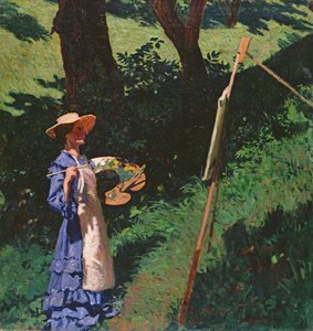 Der Künstler von Károly Ferenczy